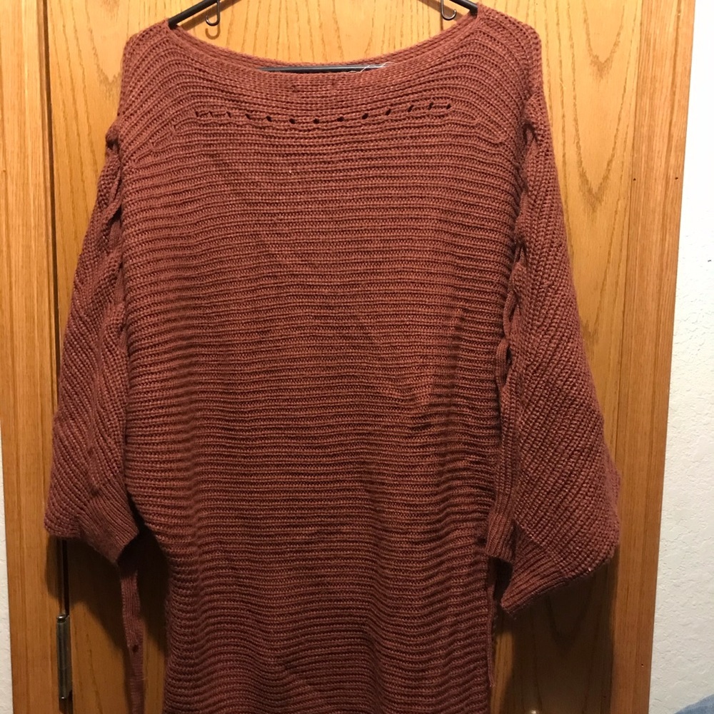 Oversized holiday sweater